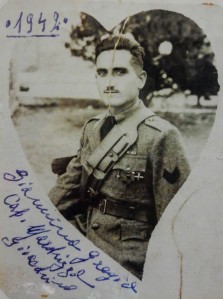 Ritratto del caporale Gioacchino Marchizza in guerra, 1942