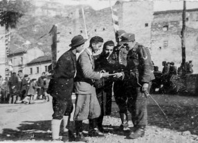Soldati tedeschi ad Antrodoco, 194?